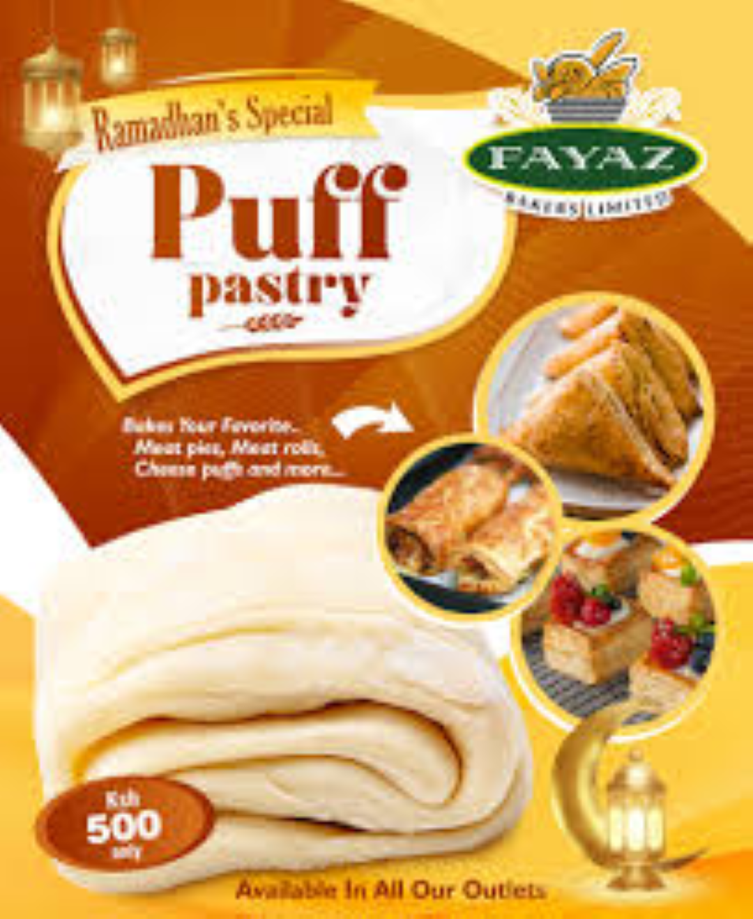 FAYAZ PUFF PASTRY 1KG